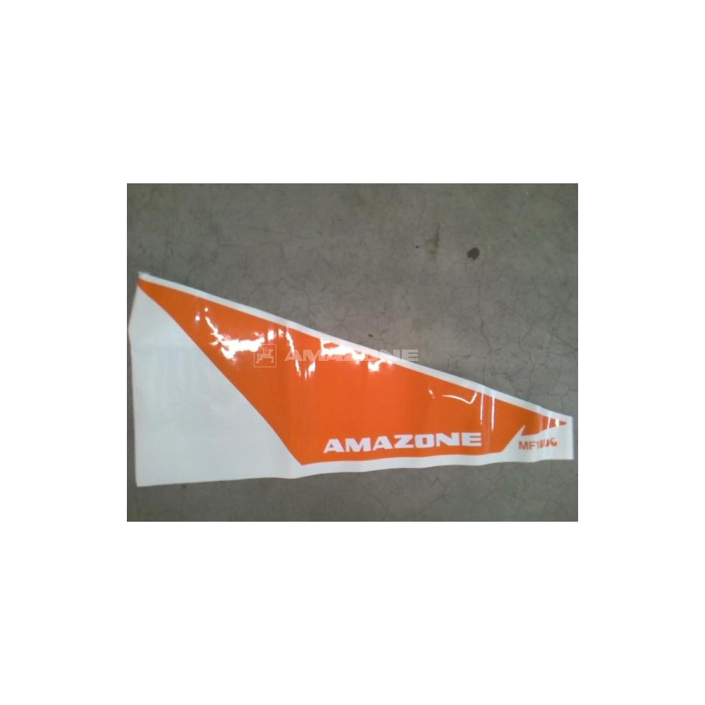 Autocollant gauche orange PH1500 MF1806 Amazone