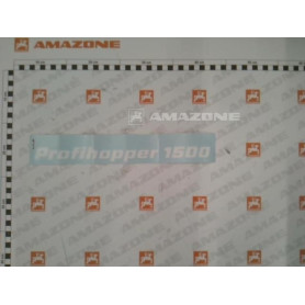 Autocollant blanc profihopper 1500 MF1809 Amazone