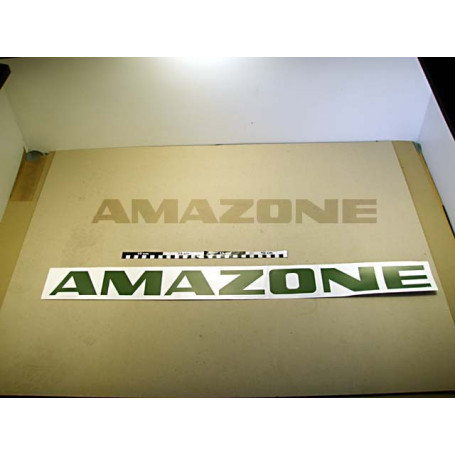 AUTOCOLLANT AMAZONE VERT L900 H78 Réf. MF193 AMAZONE AUTOCOLLANT AMAZONE VERT L900 H78 Réf. MF193 AMAZONE