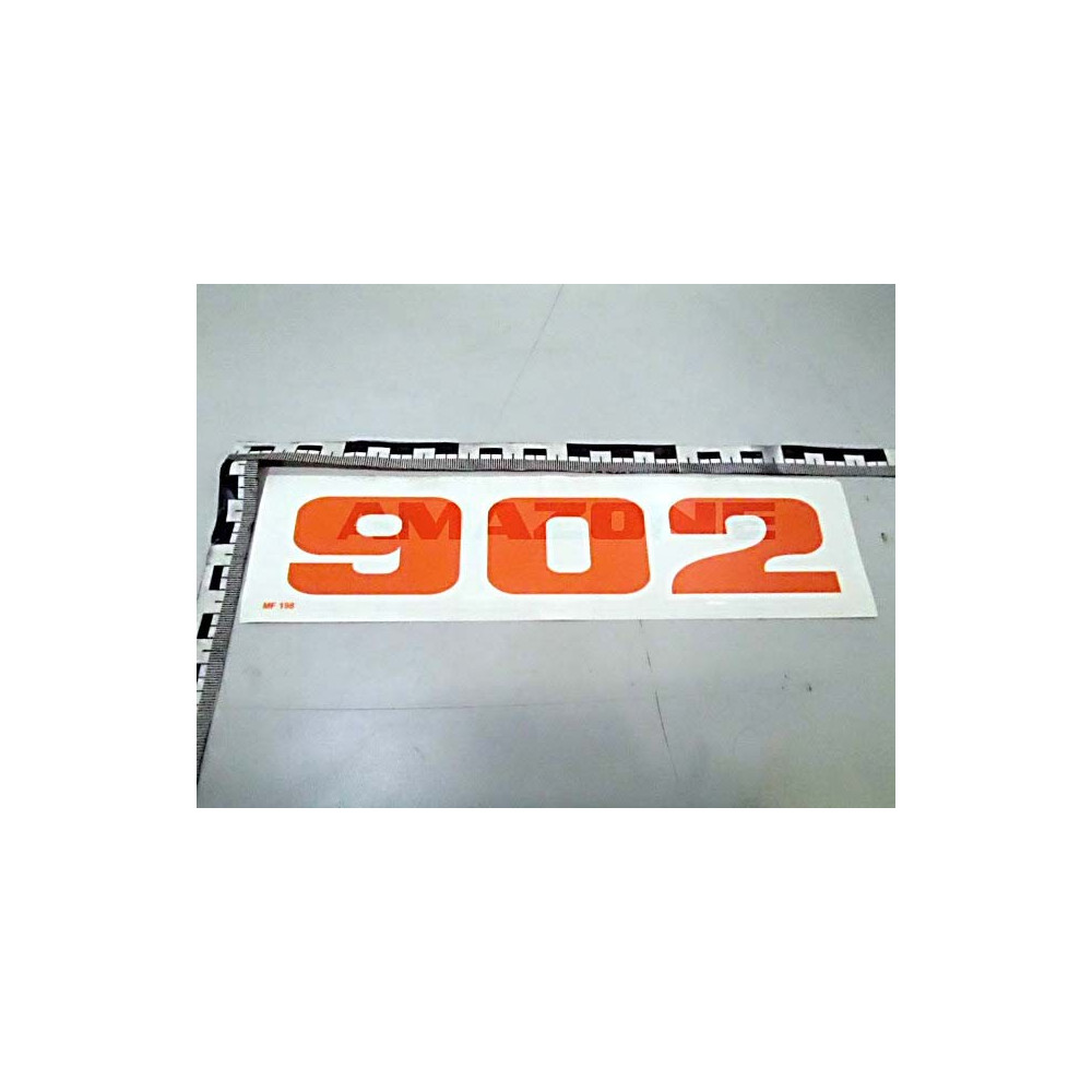 Autocollant 902 L_232 H_51 MF198 Amazone