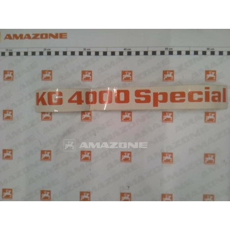 AUTOCOLLANT KG40000SP Réf. MF229 AMAZONE