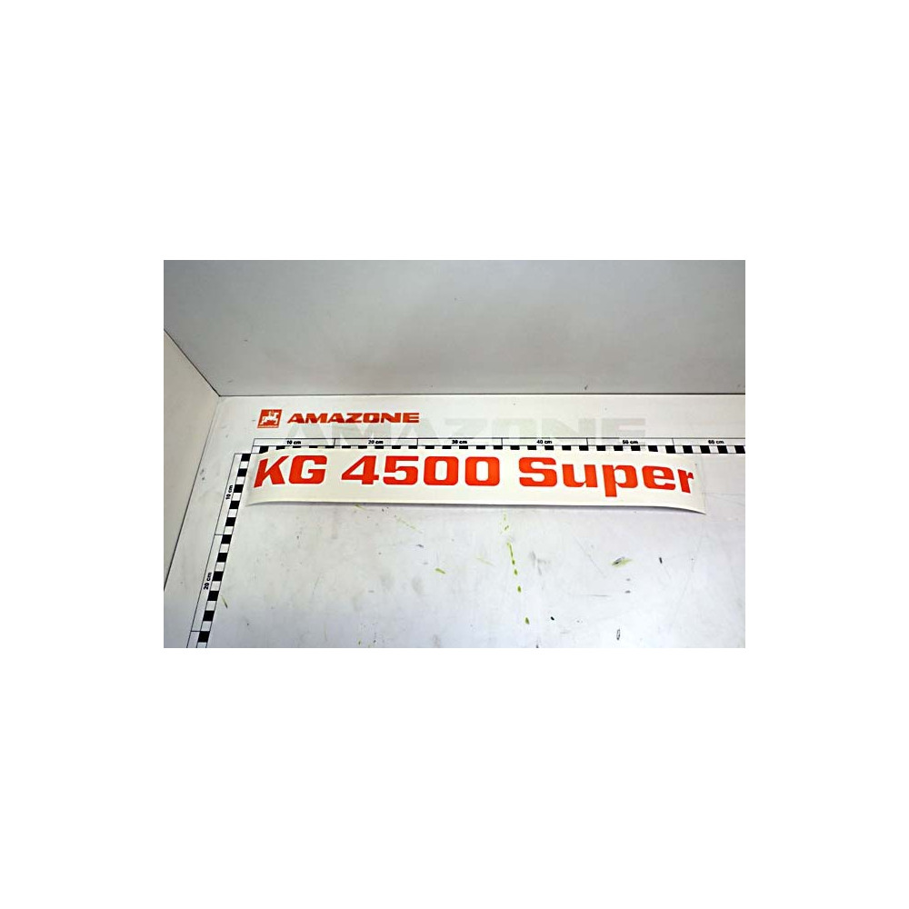 Autocollant "KG4500SUPER" MF232 Amazone