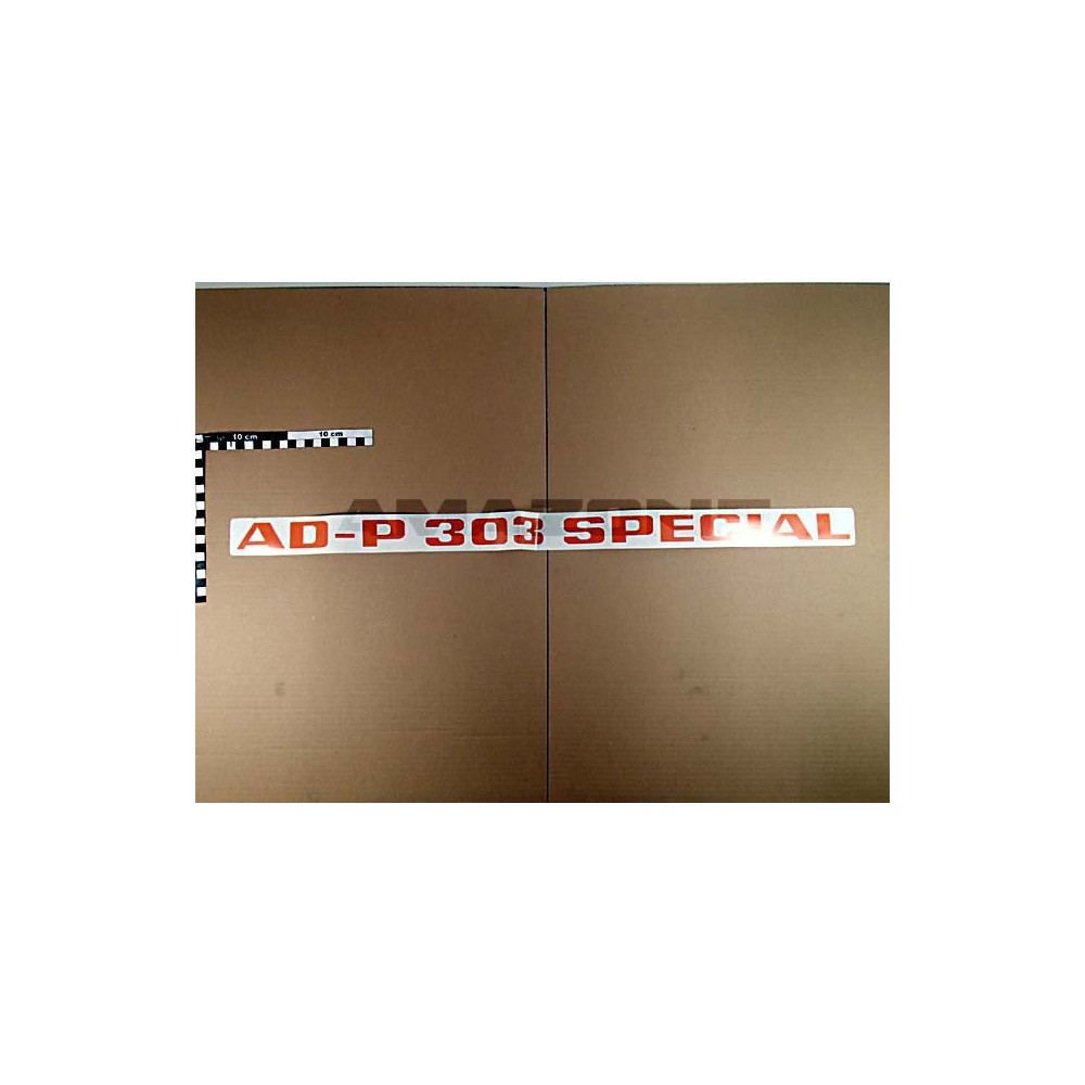 Autocollant ADP 303 special L_756 MF270 Amazone