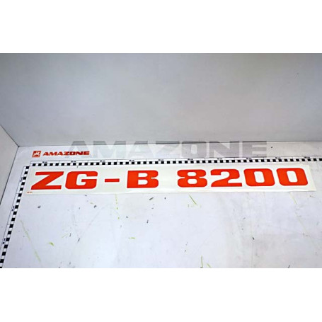 AUTOCOLLANT ZGB8200 L_896 H_70 ZGB Réf. MF301 AMAZONE AUTOCOLLANT ZGB8200 L_896 H_70 ZGB Réf. MF301 AMAZONE