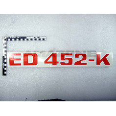 AUTO. ED 452 K L_593 H_70 Réf. MF311 AMAZONE