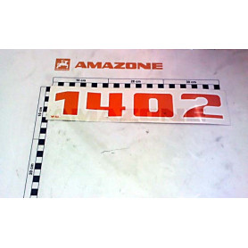 Autocollant ZA-X 1402 MF303 Amazone