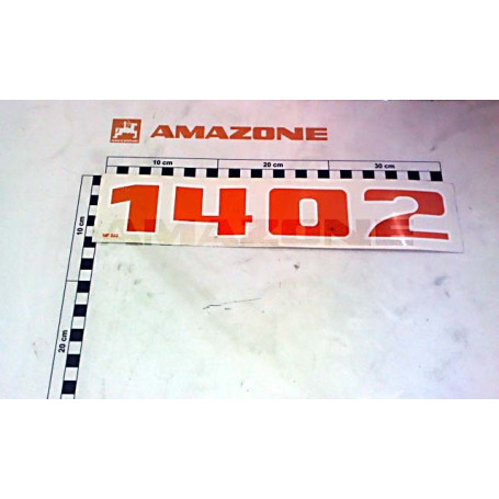 AUTOCOLLANT ZA-X 1402 Réf. MF303 AMAZONE AUTOCOLLANT ZA-X 1402 Réf. MF303 AMAZONE
