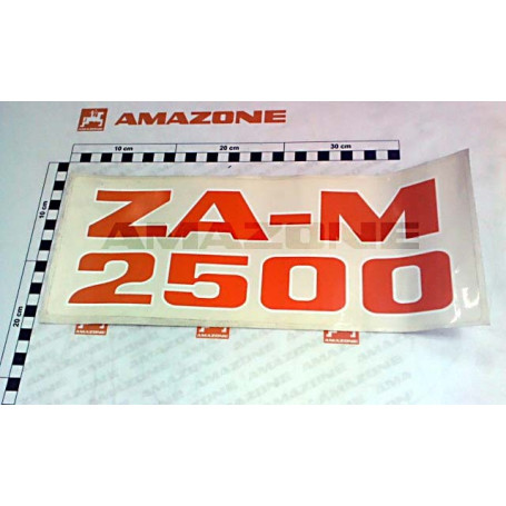 AUTOCOLLANT ZA-M 2500 Réf. MF364 AMAZONE AUTOCOLLANT ZA-M 2500 Réf. MF364 AMAZONE