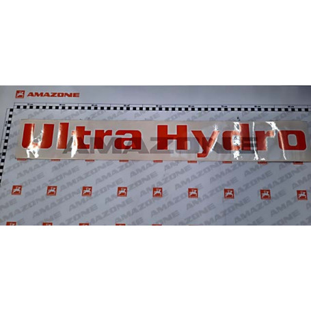 AUTOCOLLANT ULTRA HYDRO L_835 H_82 Réf. MF372 AMAZONE AUTOCOLLANT ULTRA HYDRO L_835 H_82 Réf. MF372 AMAZONE