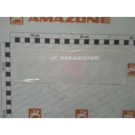 AUTOCOLLANT 27 METRE Réf. MF386 AMAZONE AUTOCOLLANT 27 METRE Réf. MF386 AMAZONE