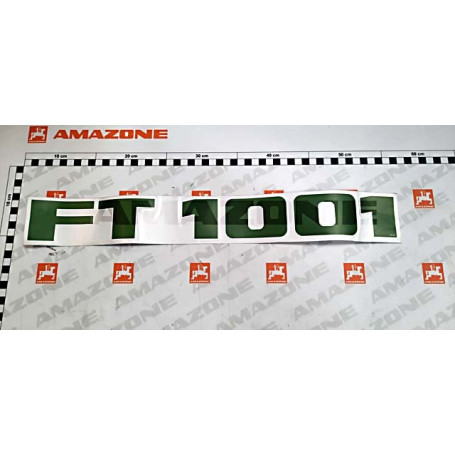AUTOCOLLANT FT1001 L495 H59 Réf. MF392 AMAZONE