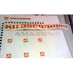 AUTOCOLLANTKG 3500 SUPER L_500 H_35 Réf. MF396 AMAZONE AUTOCOLLANTKG 3500 SUPER L_500 H_35 Réf. MF396 AMAZONE