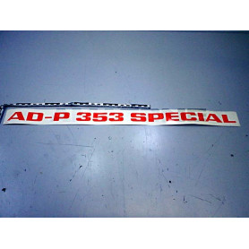 Autocollant "ADP 353 SPECIAL" L 756 MF401 Amazone