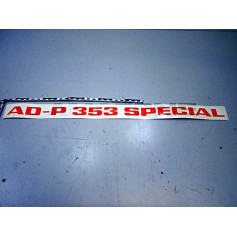 Autocollant "ADP 353 SPECIAL" L 756 Réf. MF401 - AMAZONE Autocollant "ADP 353 SPECIAL" L 756 Réf. MF401 - AMAZONE