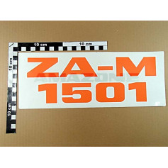 AUTOCOLLANT ZAM 1501 L_298 H_110 Réf. MF421 AMAZONE AUTOCOLLANT ZAM 1501 L_298 H_110 Réf. MF421 AMAZONE