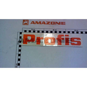 Autocollant profis L_328 H_50 ZAM MF432 Amazone
