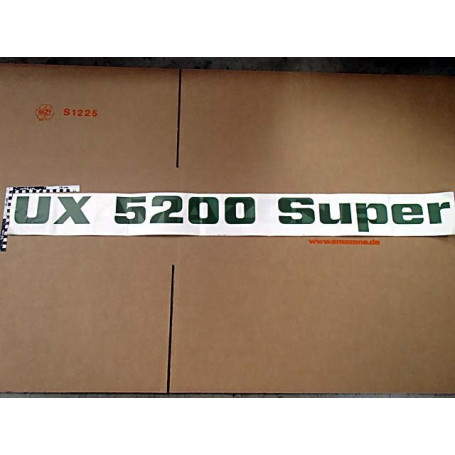Autocollant UX5200SUPER L 1360 H 95 Réf. MF454 - AMAZONE