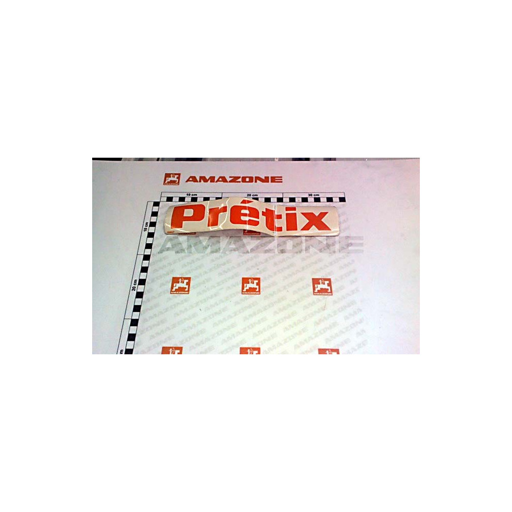Autocollant ZA-MPRETIX L_258 H_47 MF457 Amazone