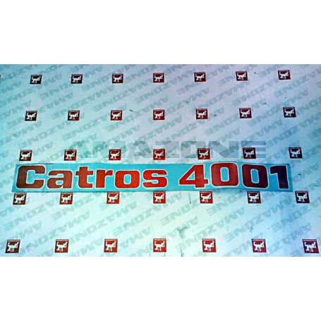AUTOCOLLANT"CATROS4001" L595 H56 Réf. MF575 - AMAZONE