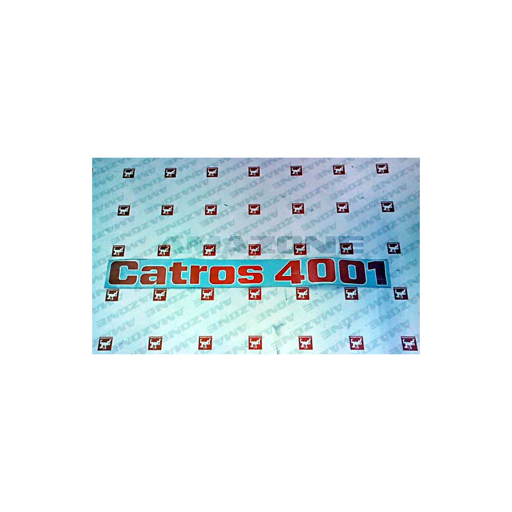 AUTOCOLLANT"CATROS4001" L595 H56 MF575 Amazone