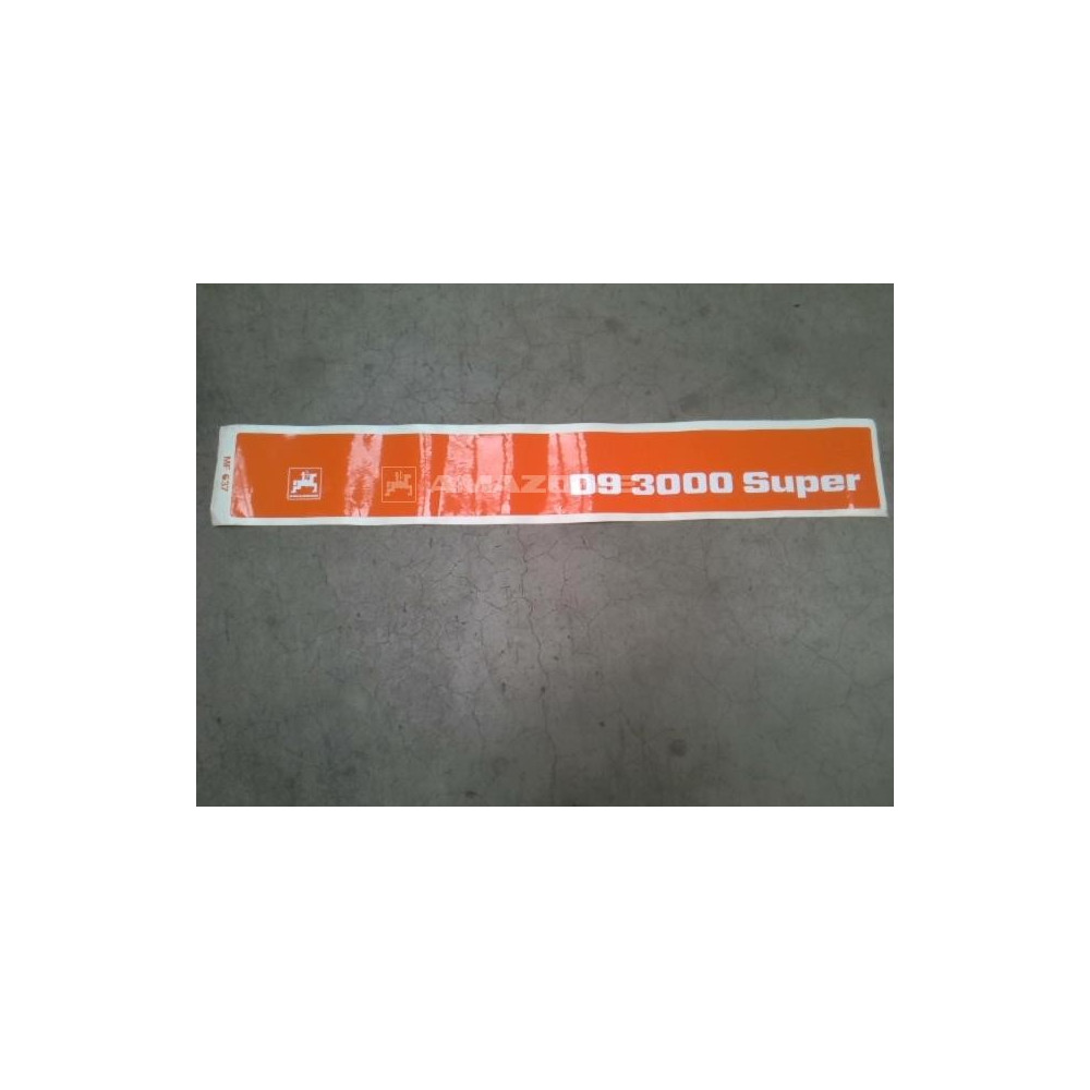 Autocollant D9 3000 super / special MF637 Amazone