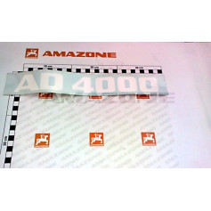 Autocollant AD 4000 Réf. MF663 - AMAZONE Autocollant AD 4000 Réf. MF663 - AMAZONE