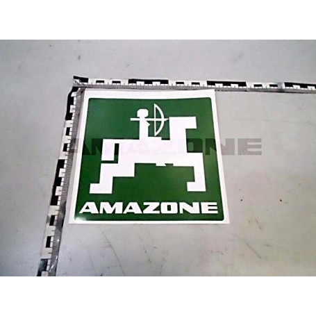 Autocollant 150X150 capot prot.av.e Réf. MF693 - AMAZONE Autocollant 150X150 capot prot.av.e Réf. MF693 - AMAZONE