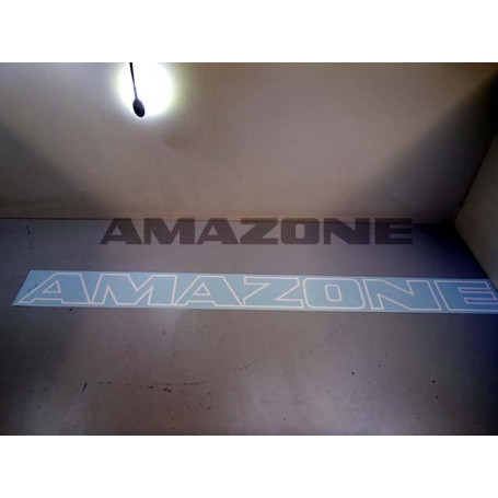 Autocollant blanc amazone PTR4001 Réf. MF696 - AMAZONE Autocollant blanc amazone PTR4001 Réf. MF696 - AMAZONE