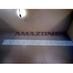 Autocollant blanc amazone PTR4001 Réf. MF696 - AMAZONE Autocollant blanc amazone PTR4001 Réf. MF696 - AMAZONE