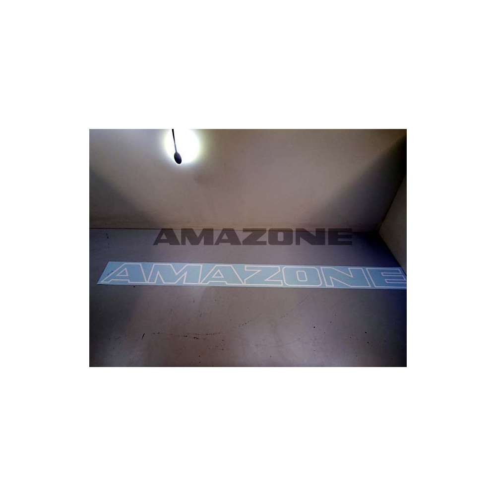 Autocollant blanc amazone PTR4001 MF696 Amazone