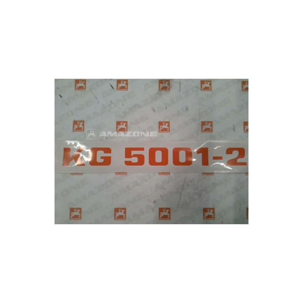 Autocollant KG 5001-2 L 423 H 45 MF740 Amazone