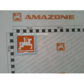 Autocollant logo amazone L_55 H_55 MF788 Amazone