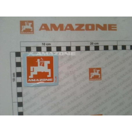 AUTOCOLLANT LOGO AMAZONE  L_55 H_55 Réf. MF788 AMAZONE