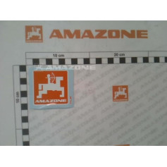 AUTOCOLLANT LOGO AMAZONE  L_55 H_55 Réf. MF788 AMAZONE