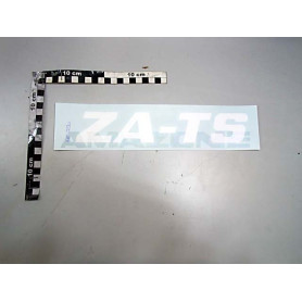 Autocollant blanc zats L_279 H_50 MF790 Amazone