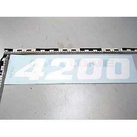 Autocollant 4200 L_245 H_50 zats MF796 Amazone