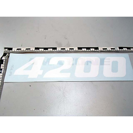 AUTOCOLLANT 4200 L_245 H_50 ZATS Réf. MF796 AMAZONE AUTOCOLLANT 4200 L_245 H_50 ZATS Réf. MF796 AMAZONE