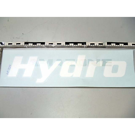 AUTOCOLLANT HYDRO BLANC L_277 H_67 Réf. MF799 AMAZONE AUTOCOLLANT HYDRO BLANC L_277 H_67 Réf. MF799 AMAZONE