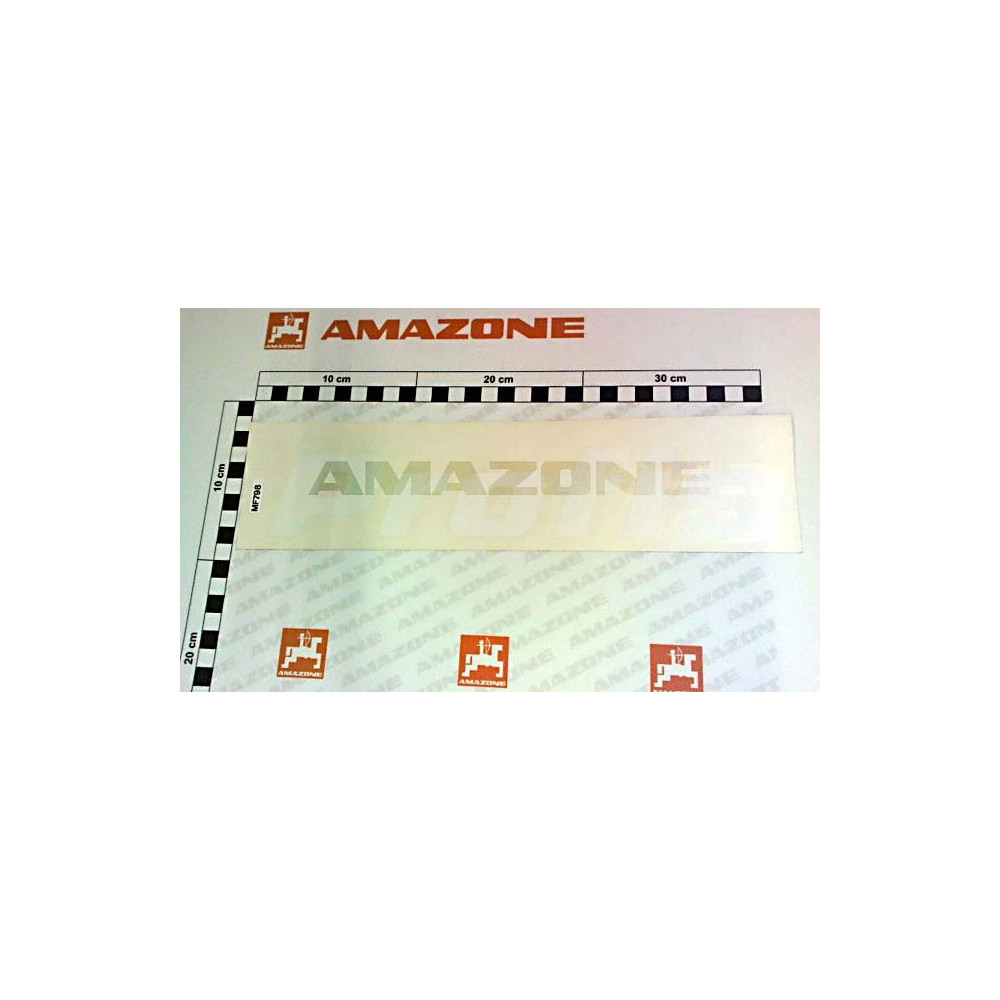 Autocollant blanc profis L_288 H_53 MF798 Amazone