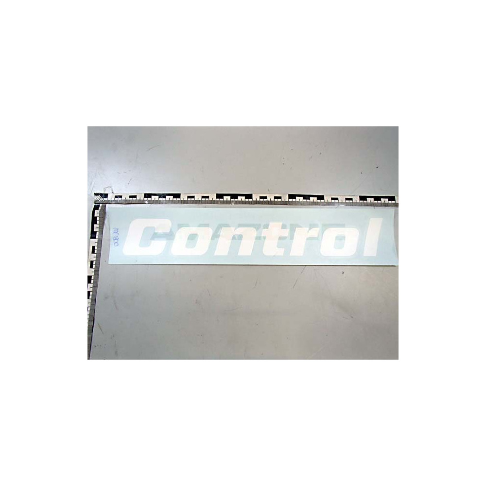Autocollant control blanc L 255H 53 MF800 Amazone