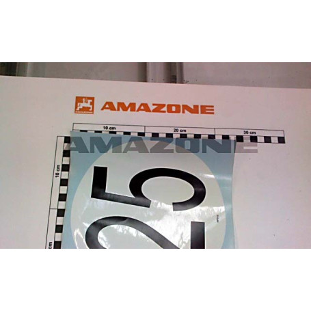 AUTOCOLLANT DISQUE 25 Réf. MF818 AMAZONE