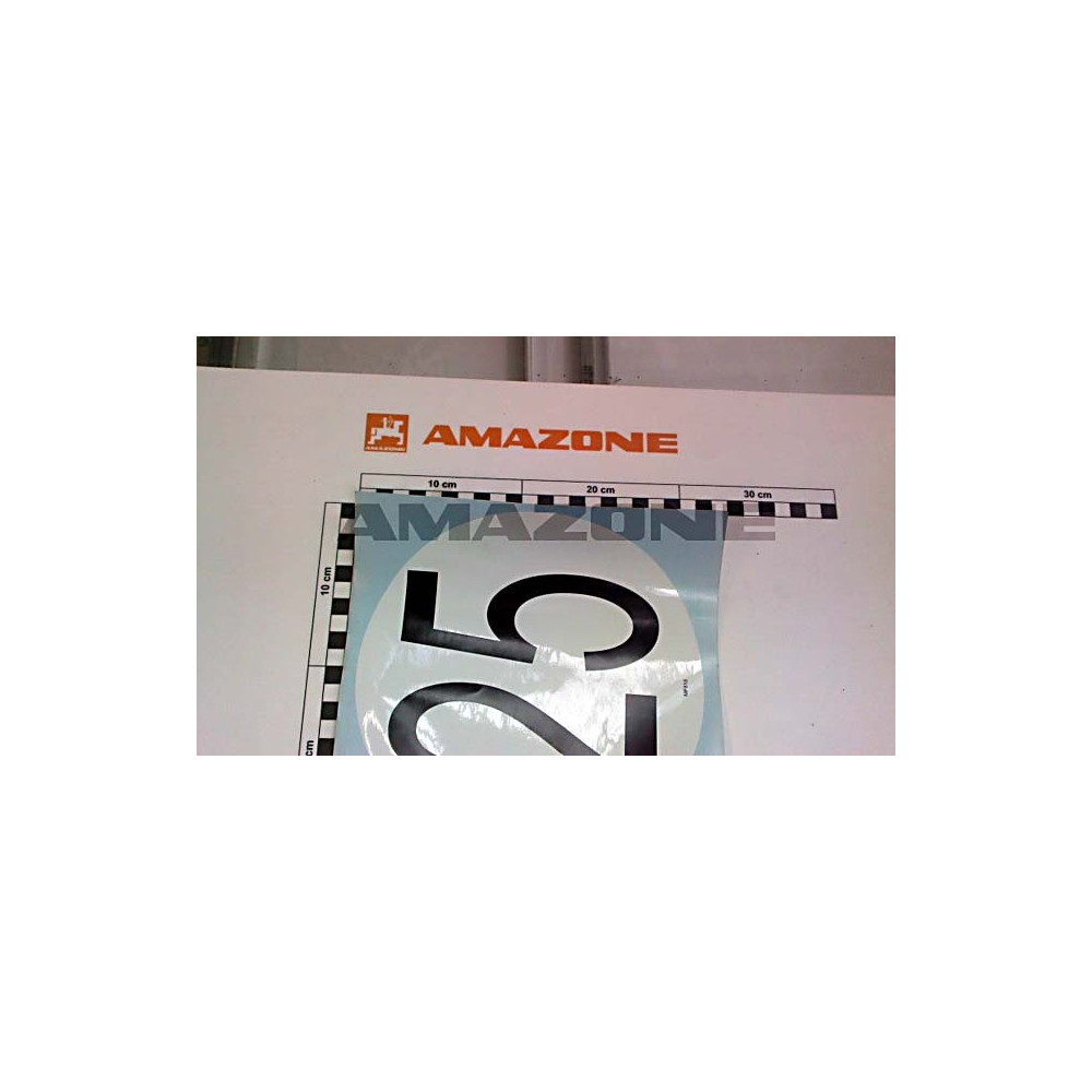 Autocollant disque 25 MF818 Amazone