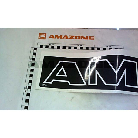 AUTOCOL GRIS BLANC AMAZONE 1005X110 Réf. MF824 AMAZONE