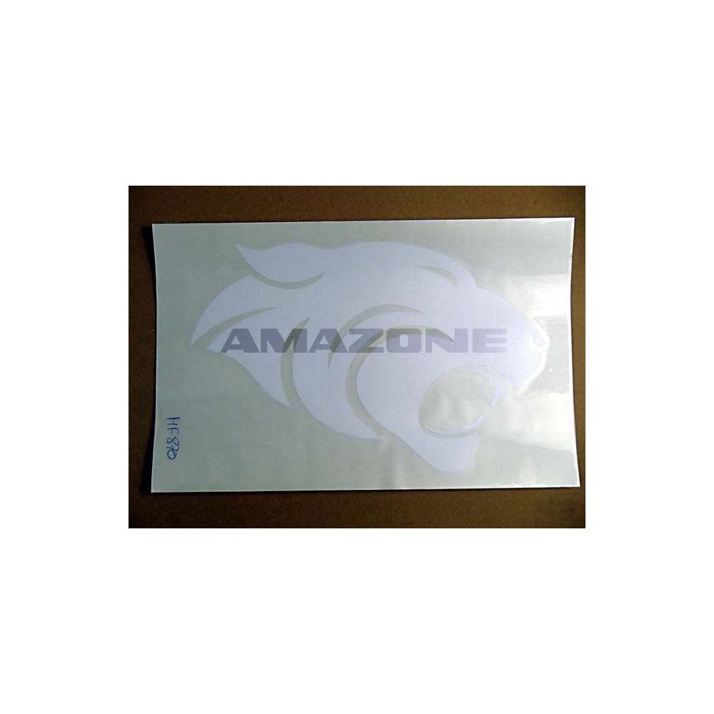 Autocollant tete pantera MF870 Amazone