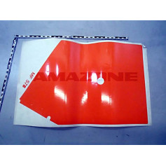 Autocollant orange G. cirrus Réf. MF578 - AMAZONE Autocollant orange G. cirrus Réf. MF578 - AMAZONE
