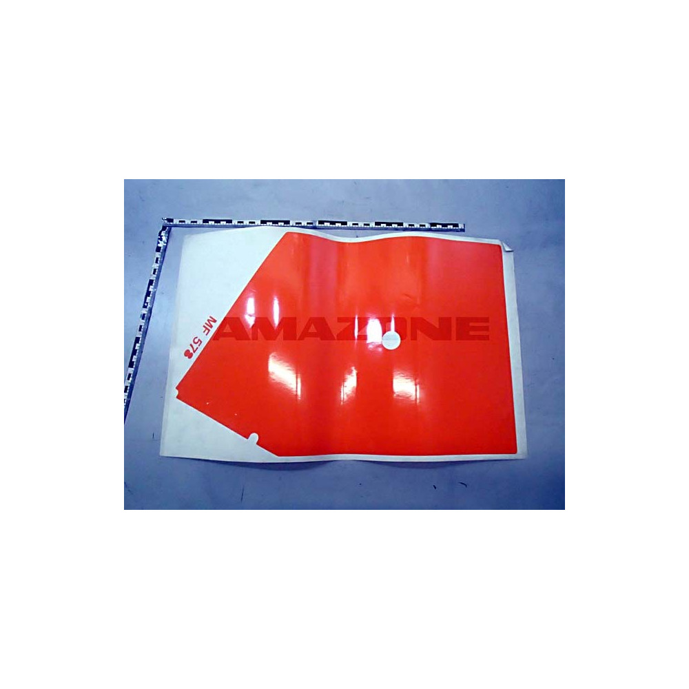 Autocollant orange G. cirrus MF578 Amazone