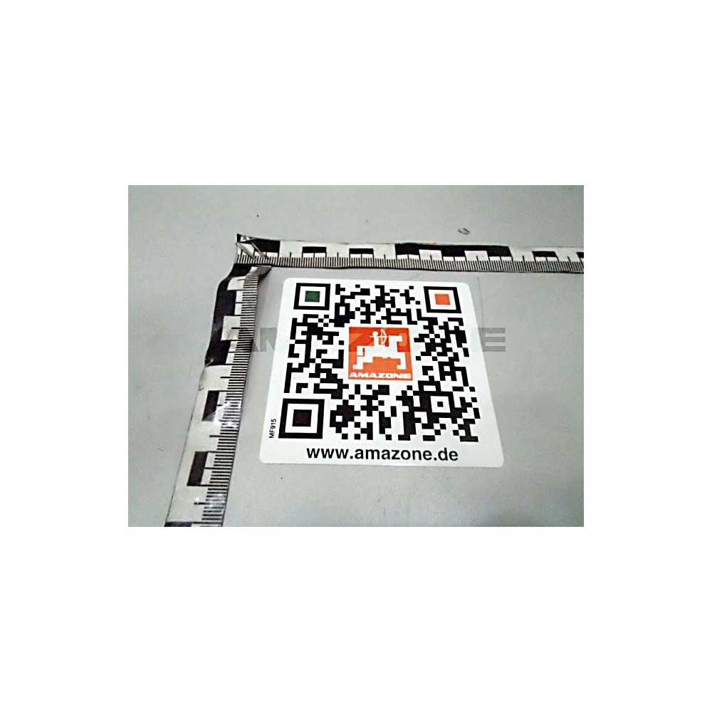 Autocollant QR code MF915 Amazone
