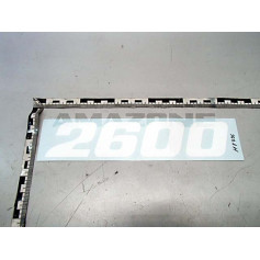 Autocollant blanc zats L 249 H 50 Réf. MF996 - AMAZONE