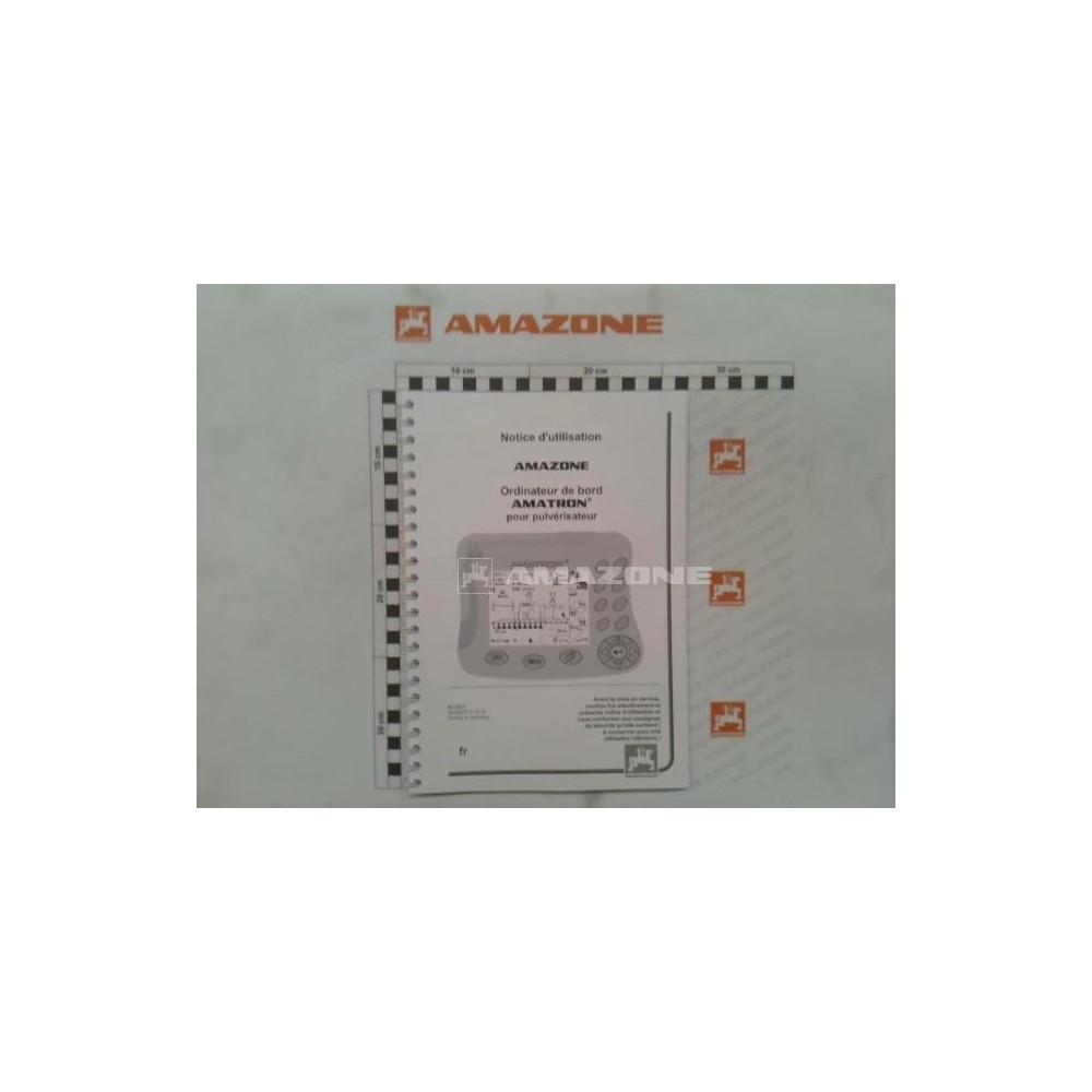 Manuel pulverisateur amatron + MG3621 Amazone