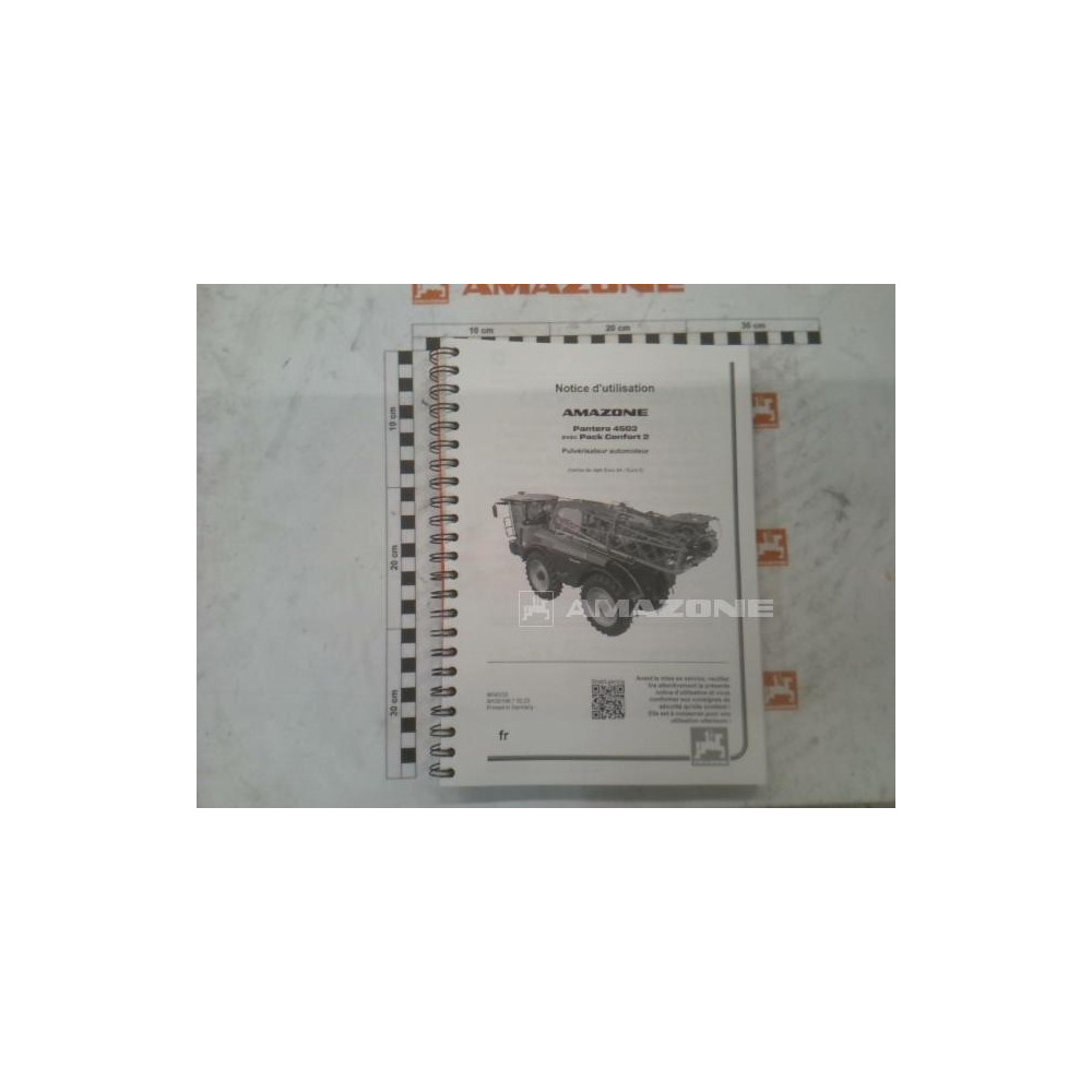 Manuel pantera 4502 AVC PAK comfort MG6233 Amazone